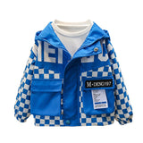 Toddler Boys Jackets Boy's Spring Coat Hooded Clothes