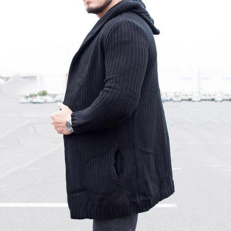 Baja Hoodie Loose Cardigan Sweater Hooded Knit