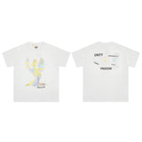 Gallery Dept T Shirts Los Angeles Summer Short Sleeve Maychao Gallery Dept T-shirt Men and Women