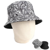 Bucket Hat Fishing Cap Cotton Print Fisherman Hat Printed Street Fashion Sun Hat