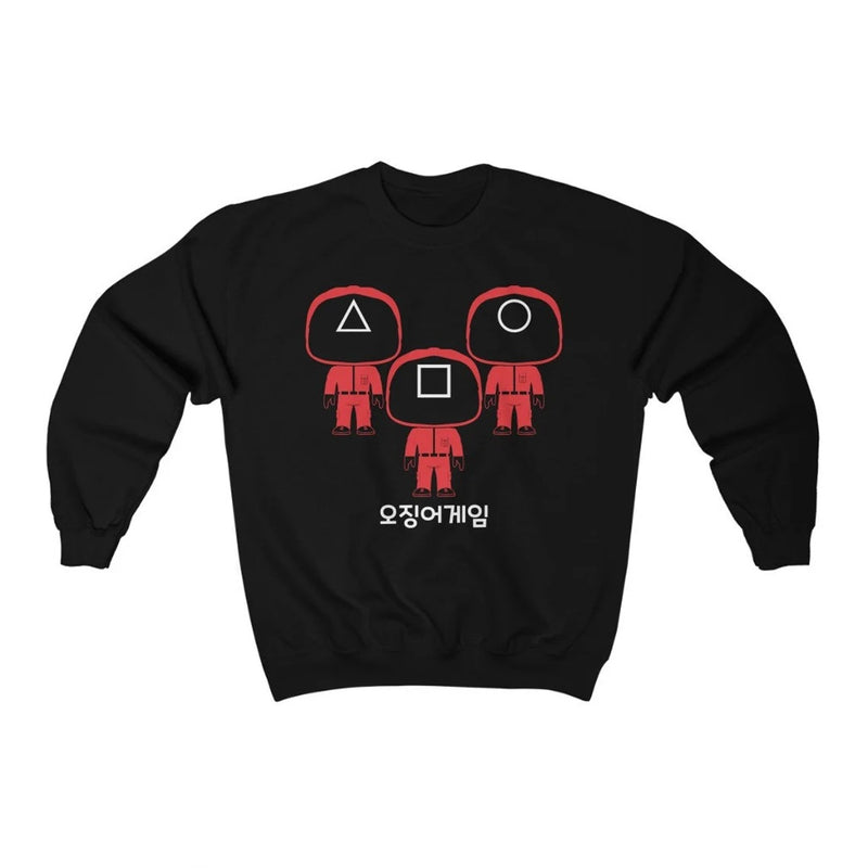 Squid Game Costume Casual round Neck Sweater