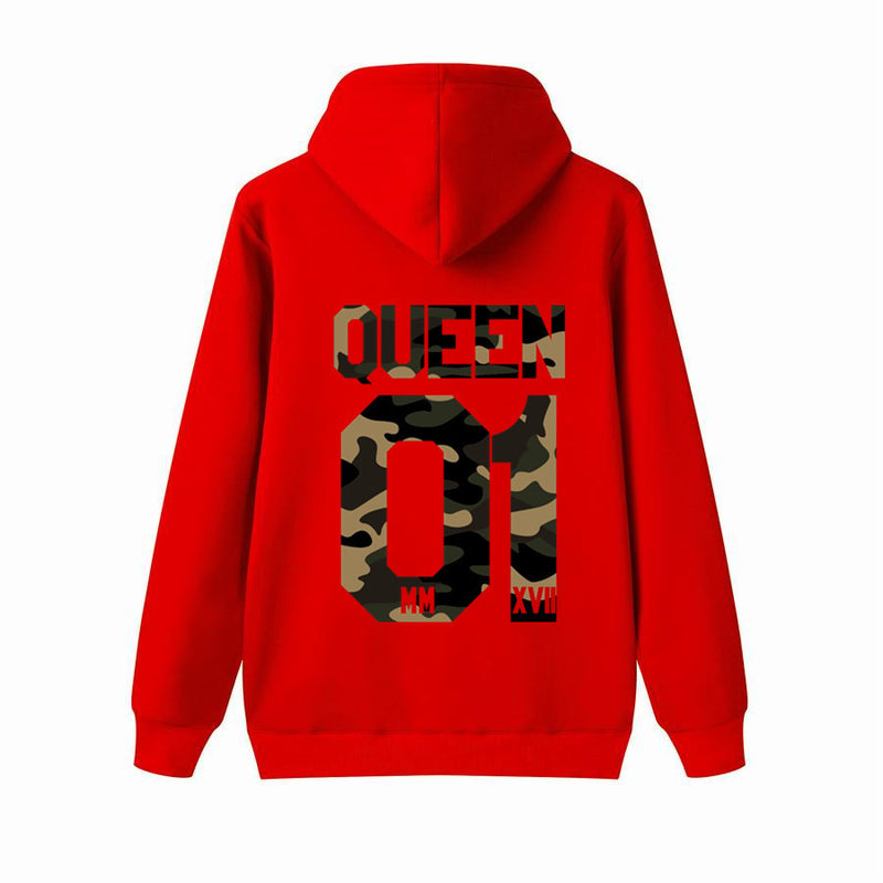 Adolescence Sweatshirt Camouflage Hooded Fleece Sports