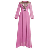 African Dashiki Dress Women 'S Dress With Belt