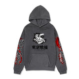 Anime Hoddies Tokyo Ghoul Tokyo Food Print Hoodie Coat