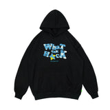 Man Fall Outfits Alphabet Embroidery Loose Couple Hooded Sweater