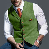 Men's Dress Vests Autumn Vest Jacket Men's Slim Jacket