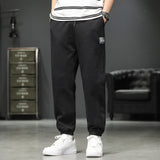 Grey Sweatpants Sweatpants Men's Sports Trousers Spring and Autumn Solid Color Ankle Banded Pants