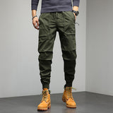 Cuffed Cargo Pants Casual Pants Men's Summer Clothing Harem Pants
