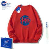 Nasa Children Hoodie Nasa Sweater Children'S Autumn Loose Round Neck