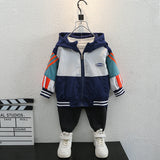 Toddler Boys Jackets Boys' Coat Spring and Autumn Fashion Hooded