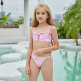 Children Swimsuit Children's Split Swimsuit Little Girl Print