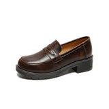 Mary Jane Shoes Women'S Flat Shoes Retro British Style Pumps