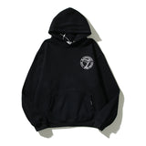 Kanye West Sunday Service Hoodie Angel Rep Logo Embroidery Velvet Loose Hoodie