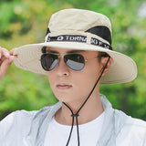 Summer Hats Hat Men's Sun-Proof Summer Sun Big Brim Men's