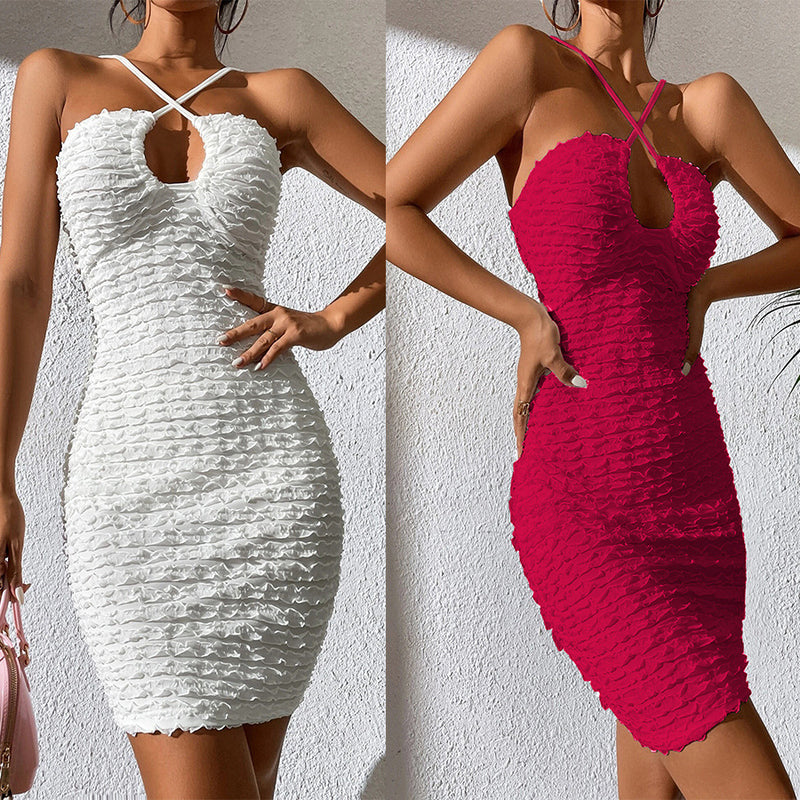 Lady Gaga Dress Slip Dress Slim Fit Base Narrow