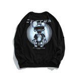 Crew Neck Sweatshirts for Men Men's Clothing Hip Hop Printed Crew Neck Sweatshirt Male Casual Pullover