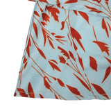 Coachella Music Festival Outfits Printed Sexy Beauty Back Strap Lotus Leaf Casual Shorts