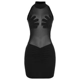 Music Festivals Rave Outfits Dress Summer Women's Fashion round Neck Dress