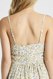 Kendall Jenner Wedding Guest Dress Retro Style Mori Style Fresh Romantic Floral Wizard of Oz Suspender Dress