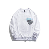 Crew Neck Sweatshirts for Men Men's Autumn Sweater Loose Casual Love