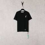 Off White T Shirts Arrow Short Sleeve T-Shirt Casual Loose Bottoming Shirt