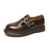 Mary Jane Shoes Vintage Women'S Shoes Jk Leather Shoes
