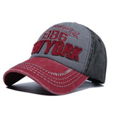 Yankee Baseball Cap English Embroidered Baseball Cap Men's and Women's Peaked Cap