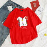 BTS Proof T Shirt Women's Cotton Short-Sleeved T-shirt