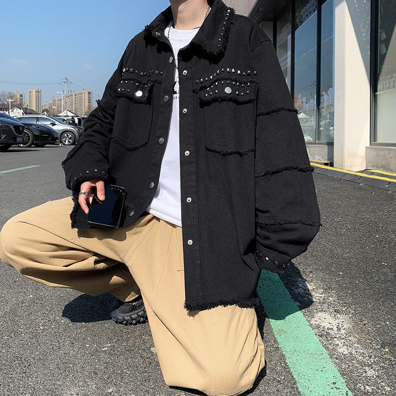 Men Denim Jackets Men's Spring Jacket