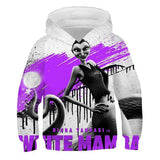 Children Hoodie Space Jam  Jordan Anime Personality Children's Sweater