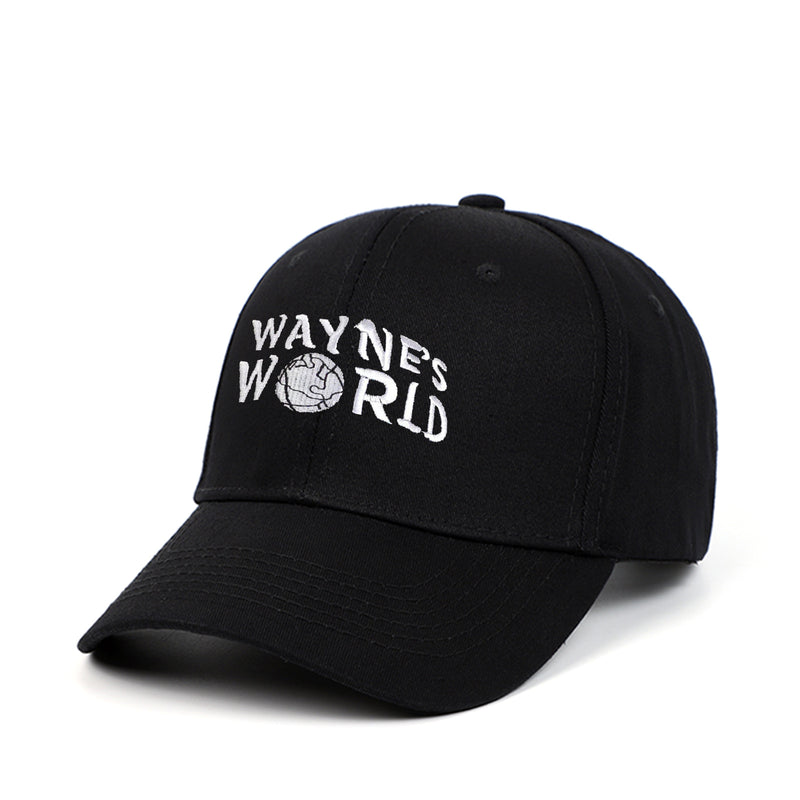 Wayne's World Hat Embroidered Baseball Cap Peaked Cap Sunhat Outdoor Sport Cap