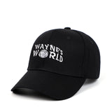 Wayne's World Hat Embroidered Baseball Cap Peaked Cap Sunhat Outdoor Sport Cap