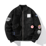 Varsity Jacket Fall Winter Coat Men'S Baseball Uniform Jacket