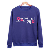 Squid Game Costume Digital Creative Printed round Neck Sweater
