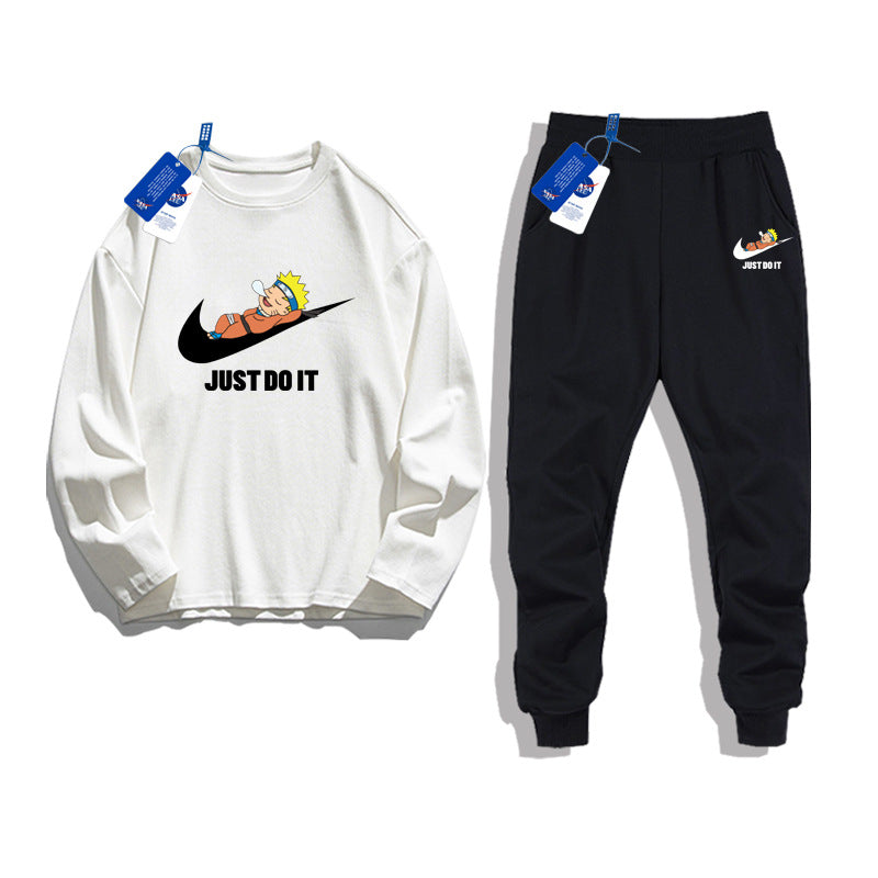 Nasa Children Sweater & Pant Set Nasa Boy'S Long-Sleeved T-Shirt Set Autumn