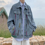Men Denim Jackets Men's Korean Jacket