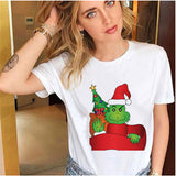 Men and Women Grinch Shirt Christmas Grinch Pattern T-shirt