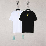 Off White T Shirts Printed Short-Sleeved T-Shirt Ow Loose Men'S And Women'S Bottoming Shirt T
