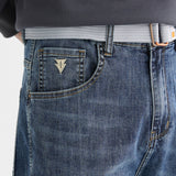 Men Jeans Straight Jeans All-Match Casual
