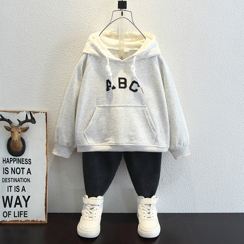 Toddler Boys Sweater Boys Autumn Clothing Sweater Hooded Children's Clothing