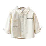 Toddler Boys Sweater Boys' Shirt Autumn Clothing Long Sleeve Jacket