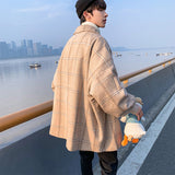 Men Shirts Woolen Coat Men's Cross-Border Loose