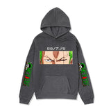 Anime Hoddies One Piece Series Sweater Men Sauron Print Fall Winter Coat