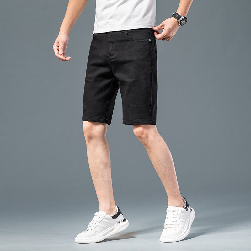 Men White Shorts Denim Shorts Men's Pants