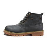 Men's Boots Work Boot Men Casual Hiking Boots Men Winter Velvet Warm Cotton Shoes