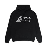 Ice Cream Running Dog Hoodie Hip-Hop Hipster Terry Fabric Hoodie