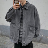 Men Denim Jackets Autumn and Winter Denim Jacket