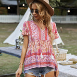 Coachella Music Festival Outfits Bohemian Casual Vacation Style Top