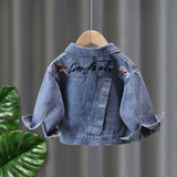 Toddler Girl Jackets Girls' Spring Clothes Denim Jacket Casual