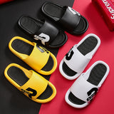 Beach Slides Summer Men's Slippers Fashion Trendy Slippers Outdoor Beach Indoor Slippers